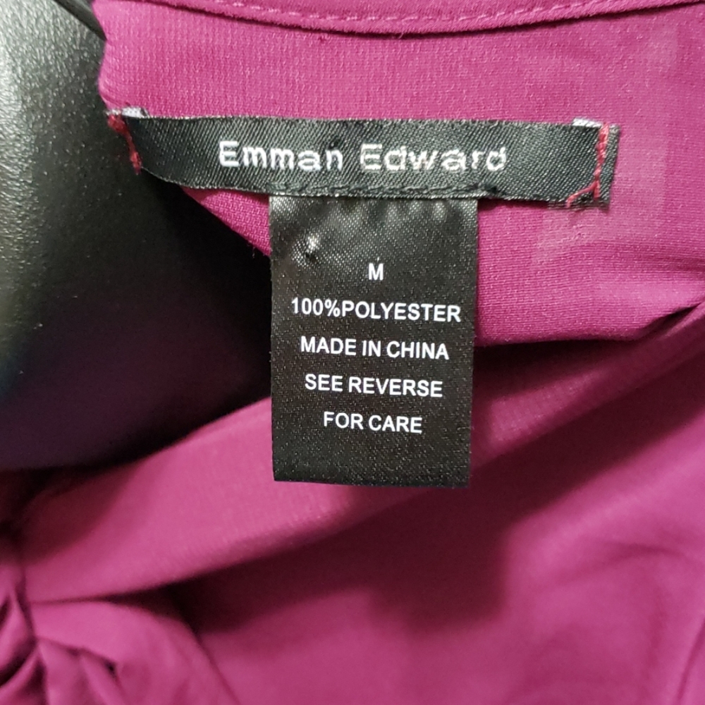 Emman Edward purple top - Picture 6 of 6